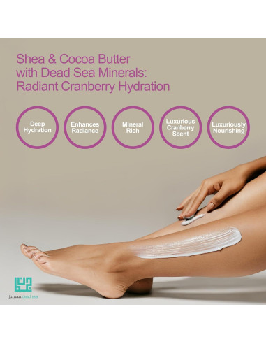 Hidratante Corporal Juman 200g con Manteca de Karité y Cacao