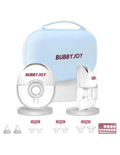 Extractor de Leche Portátil BUBBYJOY MY-375, 4 Modos, 12 Niveles, Silencioso