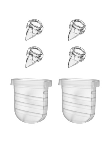 4 Válvulas Pico de Pato + 2 Diafragmas Silicona Beaina S32
