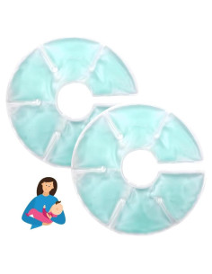 Compresas de Gel para Senos HiFineCare - Terapia Caliente y Fría