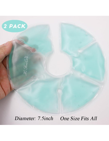 Compresas de Gel para Senos HiFineCare - Terapia Caliente y Fría