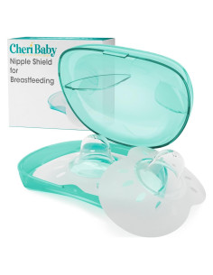Escudo de Pezón CheriBaby 20mm Silicona Alimentaria 2 Piezas