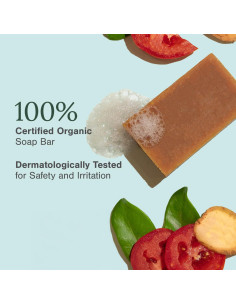 Jabón Orgánico Juicy Chemistry 99.22g - Hierba Limón, Reduce Bronceado 2