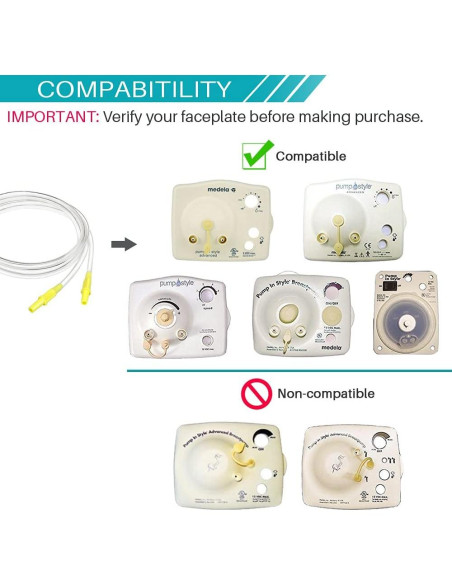Tubería de Reemplazo PumpMom-us para Medela Pump In Style 42"