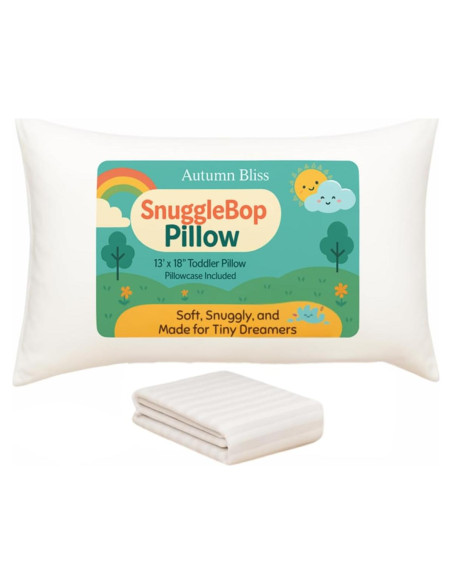 Almohada para Niños 33x46 cm Algodón Orgánico Autumn Bliss Almohada para Niños 33x46 cm Algodón Orgánico Autumn Bliss