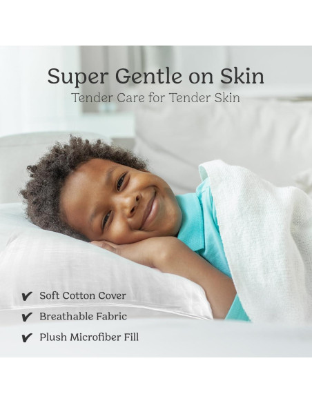 Almohada para Niños 33x46 cm Algodón Orgánico Autumn Bliss Almohada para Niños 33x46 cm Algodón Orgánico Autumn Bliss