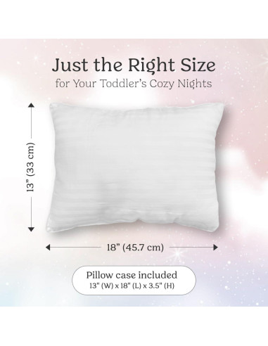 Almohada para Niños 33x46 cm Algodón Orgánico Autumn Bliss