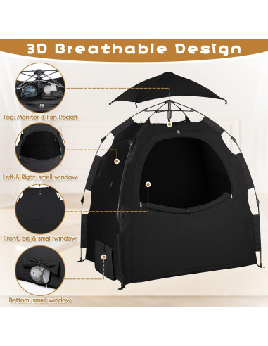 Cubierta Blackout WANRU para Pack N Play 130x89 cm - Tienda de Sueño