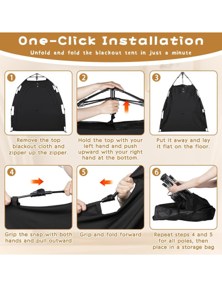 Cubierta Blackout WANRU para Pack N Play 130x89 cm - Tienda de Sueño