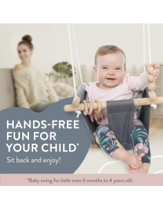 Columpio para Bebés Monkey & Mouse - Silla Colgante 1.74 kg 2