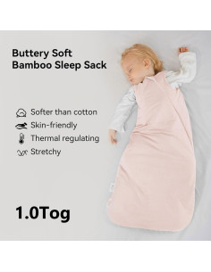 Saco de dormir BubblePanda 0-6 meses 1.0 Tog rayón bambú 2