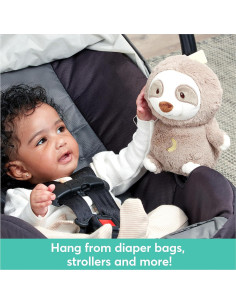 GUND Soother de Peluche Perezoso 15.24 cm con Sonidos 2