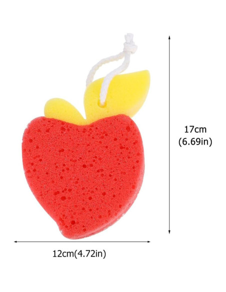 4 Esponjas de Baño Exfoliantes TOYANDONA para Niños