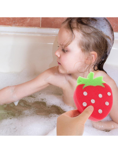 4 Esponjas de Baño Exfoliantes TOYANDONA para Niños