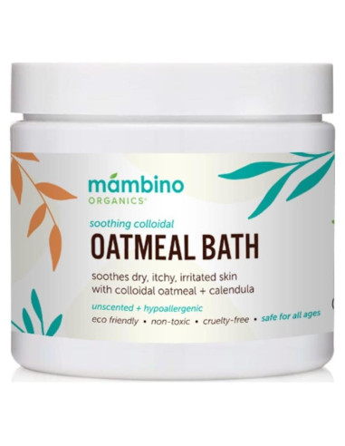 Baño de Avena Coloidal Orgánica Mambino 170 g - Alivio Piel Seca