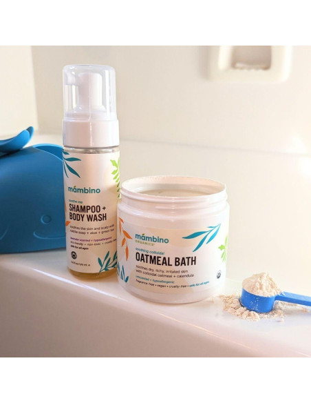 Baño de Avena Coloidal Orgánica Mambino 170 g - Alivio Piel Seca