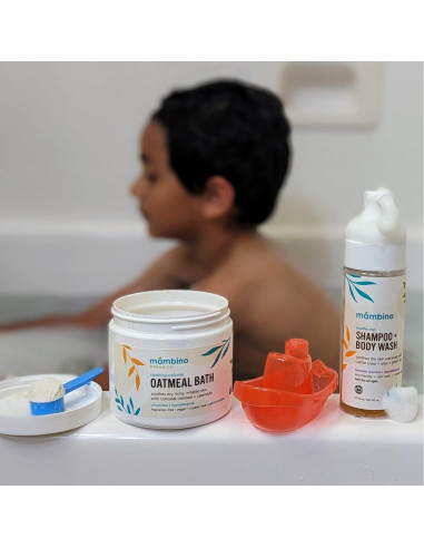 Baño de Avena Coloidal Orgánica Mambino 170 g - Alivio Piel Seca