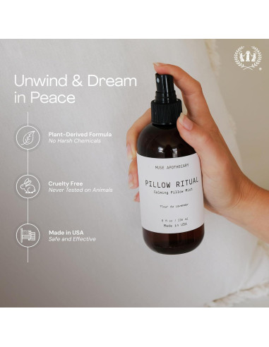Mist Aromático para Almohadas Muse Apothecary 113.4 ml - Fleur du Lavender