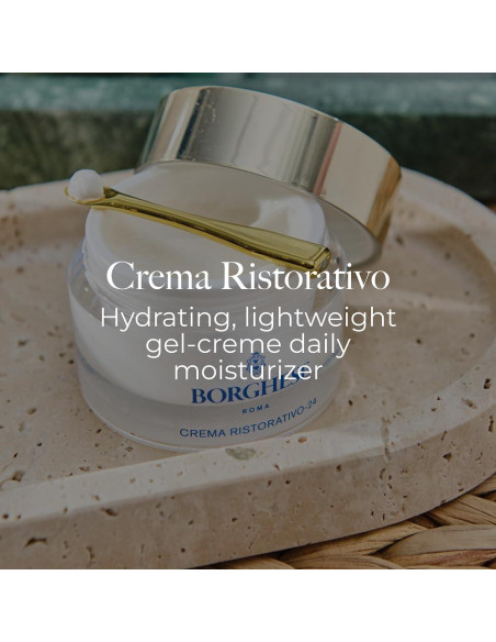 Crema Hidratante Facial Borghese 24h Algas Vitamina E 90g