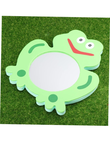 Juguete de espejo para baño Toyvian Cangrejo EVA Verde 21x19cm