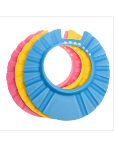 Gorro de Ducha Ajustable para Niños 3pcs QUUPY - Protección Baño 2