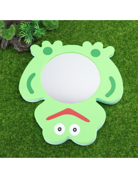 Juguete de espejo para baño Toyvian Cangrejo EVA Verde 21x19cm