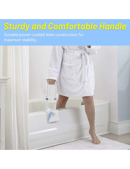 Barra de Agarre para Bañera Icedeer - Seguridad Ancianos 2.72 kg