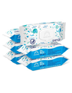 Toallitas Húmedas Mama Bear Amazon 99% Agua Hipoalergénicas 432 Unidades