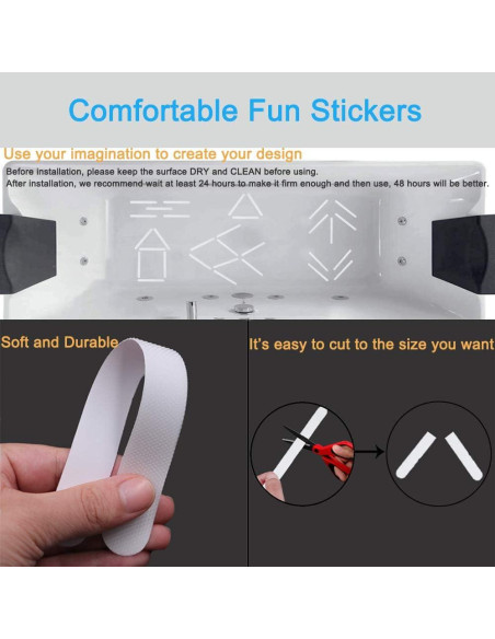 20 Pegatinas Antideslizantes KongNai para Baño y Ducha