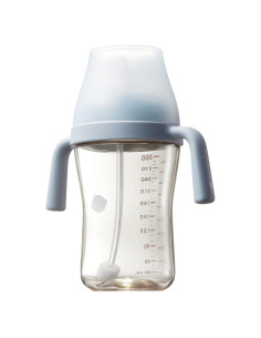 Taza de Aprendizaje Bc Babycare 300ml Antifugas 6+ Meses Azul