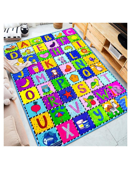 Alfombra de Juego Teytoy Algodón Antideslizante 150x112 cm Alfombra de Juego Teytoy Algodón Antideslizante 150x112 cm