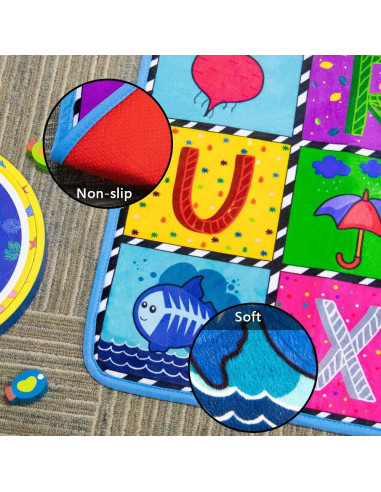Alfombra de Juego Teytoy Algodón Antideslizante 150x112 cm