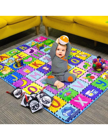 Alfombra de Juego Teytoy Algodón Antideslizante 150x112 cm Alfombra de Juego Teytoy Algodón Antideslizante 150x112 cm