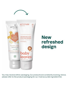 Crema Corporal ATTITUDE Bebé 198.7 ml Vegana Nécatar de Pera 2