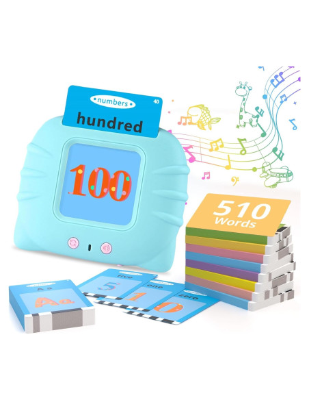 Tarjetas Flash Hablantes Toloso 510 Palabras para Niños 1-5 Años Tarjetas Flash Hablantes Toloso 510 Palabras para Niños 1-5 Años