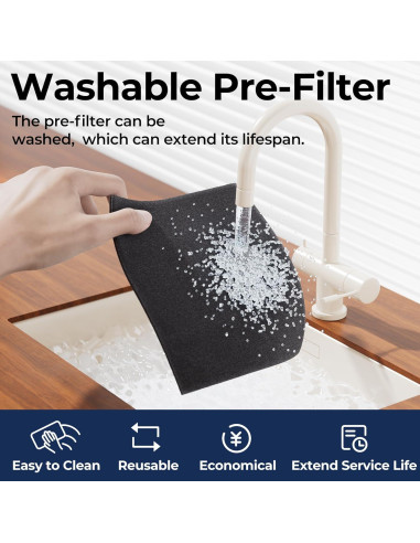 Purificador de Aire EVALIT para Habitaciones Grandes 204m