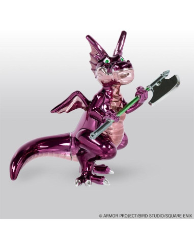 Figura Metálica Dragón Hacha Square Enix 71x60x58mm