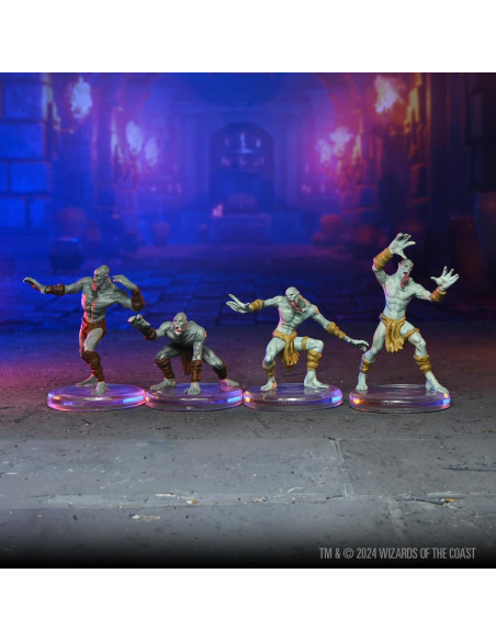 Miniaturas D&D WizKids Ejércitos No Muertos Ghouls y Ghasts