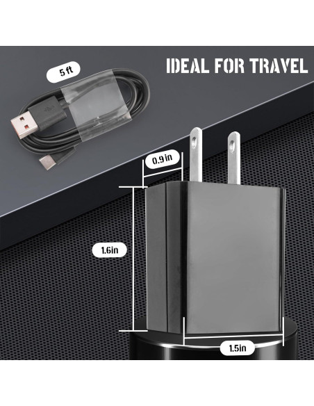 Cable de carga rápida USB-C 1.52m FEIYIU para dispositivos Logitech