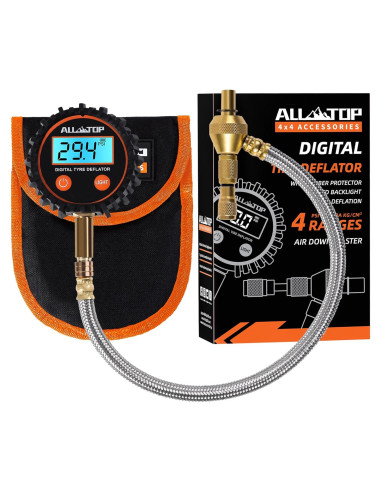 Desinflador Digital de Neumáticos ALL-TOP 250 PSI - Manómetro Preciso