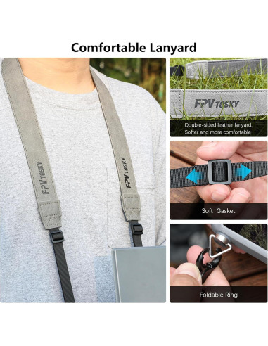 Kit Sombrero Solar y Cordón FPVtosky para DJI RC 2