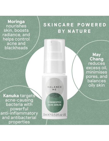 Suero Facial Balance Me 14.79 ml para Piel Congestionada