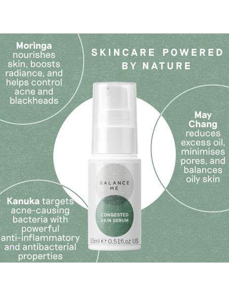 Suero Facial Balance Me 14.79 ml para Piel Congestionada