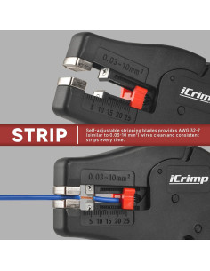 Destripador de Cables Automático IWISS IWS-D10, 0.03-10 mm 2