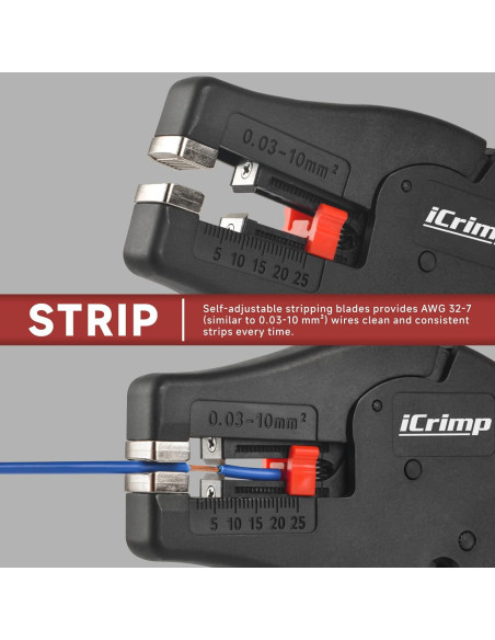 Destripador de Cables Automático IWISS IWS-D10, 0.03-10 mm