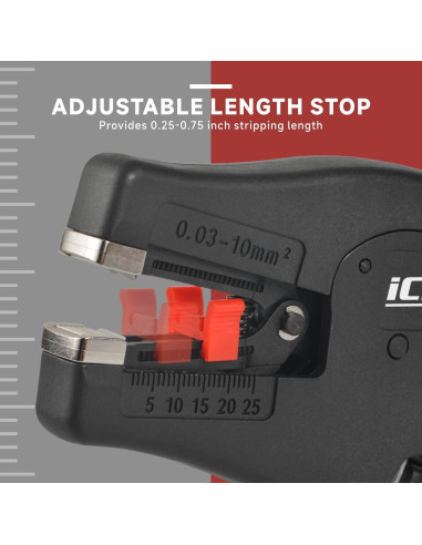 Destripador de Cables Automático IWISS IWS-D10, 0.03-10 mm