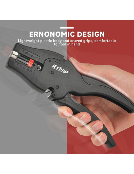 Destripador de Cables Automático IWISS IWS-D10, 0.03-10 mm