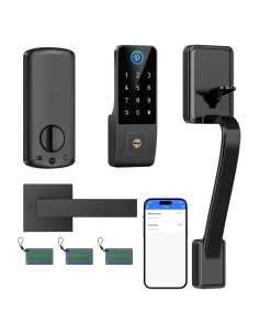 Cerradura Inteligente YOSIMIKA con Huella Dactilar y Teclado