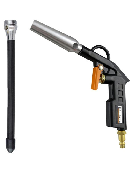 Kit Inflador Digital Neumáticos Freeman 12V con Pistola Aire