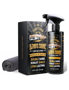 Spray Recubrimiento Cerámico Toretark 0.47L Hidrofóbico Brillo